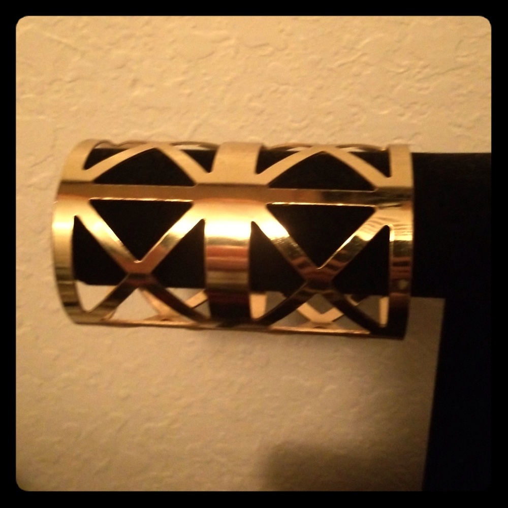Gold colored Cuff Bracelet